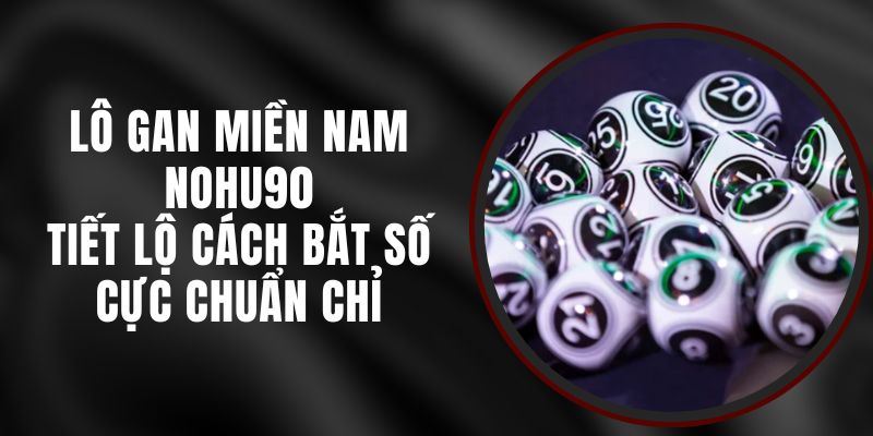 Lô Gan Miền Nam Nohu90 - Tiết Lộ Cách Bắt Số Cực Chuẩn Chỉ